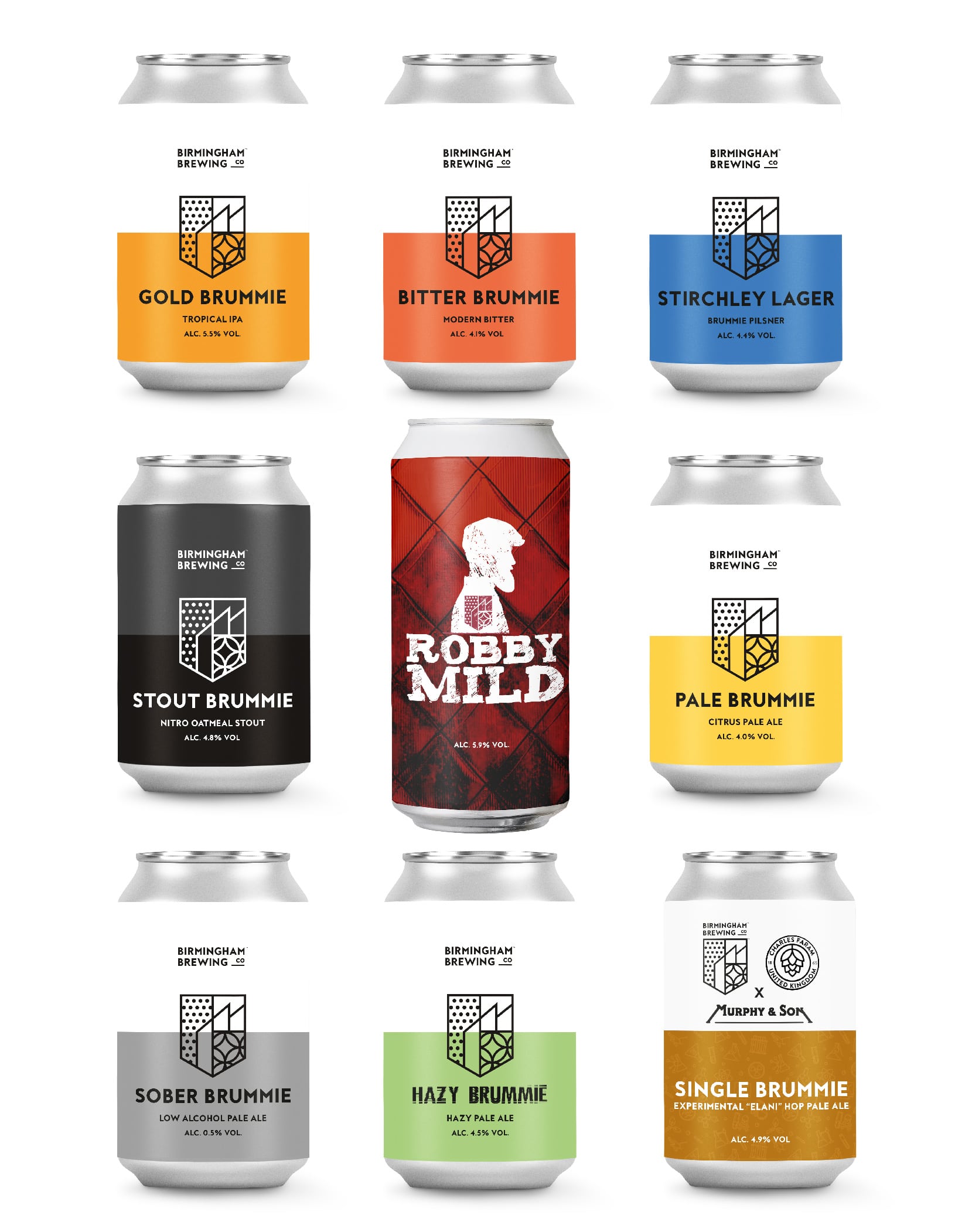 ALL THE BRUMMIES - 10 Pack - Birmingham Brewing Company